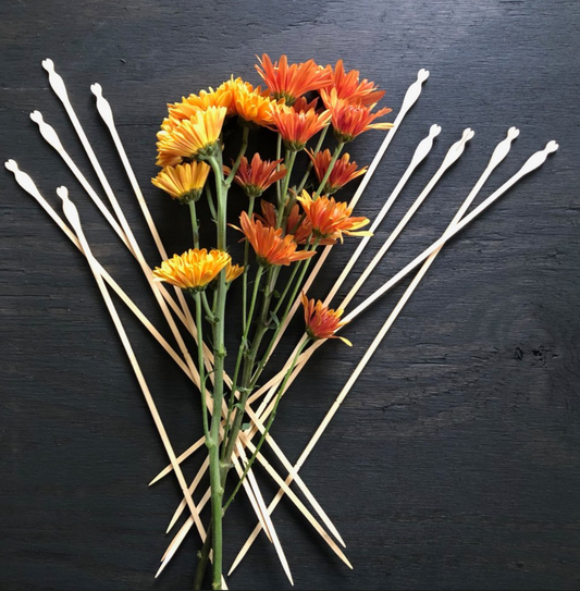 OLMS Bamboo Floral Sticks (100pk)